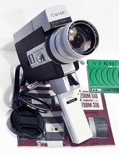 Canon Zoom 518 Super 8 Camera w/detachable handle Fully Working Film Tested MINT