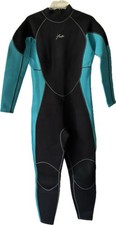 Hevto Womens Wetsuit Size 16 Full Body 3/2mm Neoprene Surf Scuba Diving Back Zip
