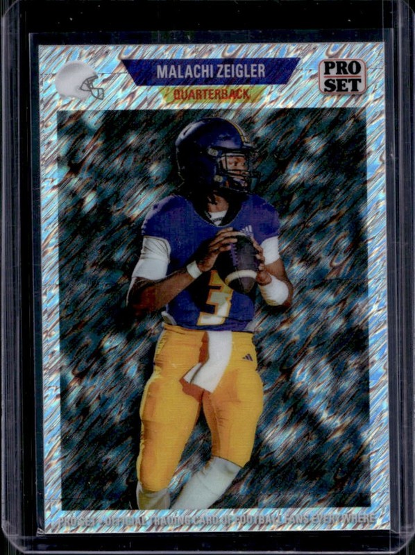 2024 Leaf Collective Malachi Zeigler Pro Shimmer Silver #/3