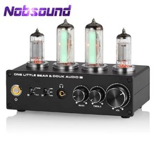 Nobsound T9 Mini 6E2 MM/MC Phono Stage Turntable Preamp HiFi Stereo Audio Vacuum