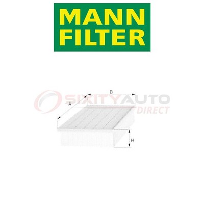 MANN FILTER Air Filter for 1985-1992 Volkswagen Jetta 1.6L 1.8L L4 - ne
