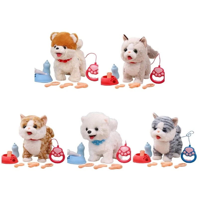 Entertaining Musical Walking Toy With comfortable Fabric And Touch Response For