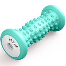 BESKAR Foot Massager Roller for Plantar Fasciitis Relief Green