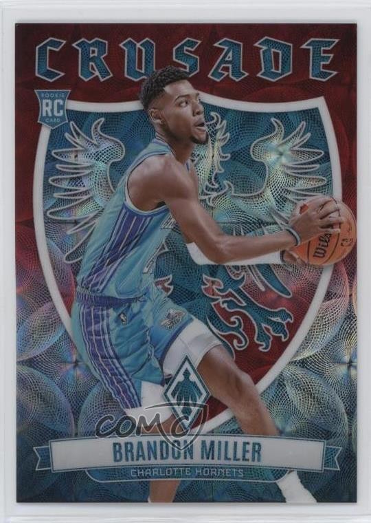 2023-24 Panini Phoenix Crusade International Red 59/75 Brandon Miller #18 0jr6