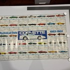 Rare Vintage 1953-1988 Corvette Technical Data Poster by Automobile Quarterly — photo 1