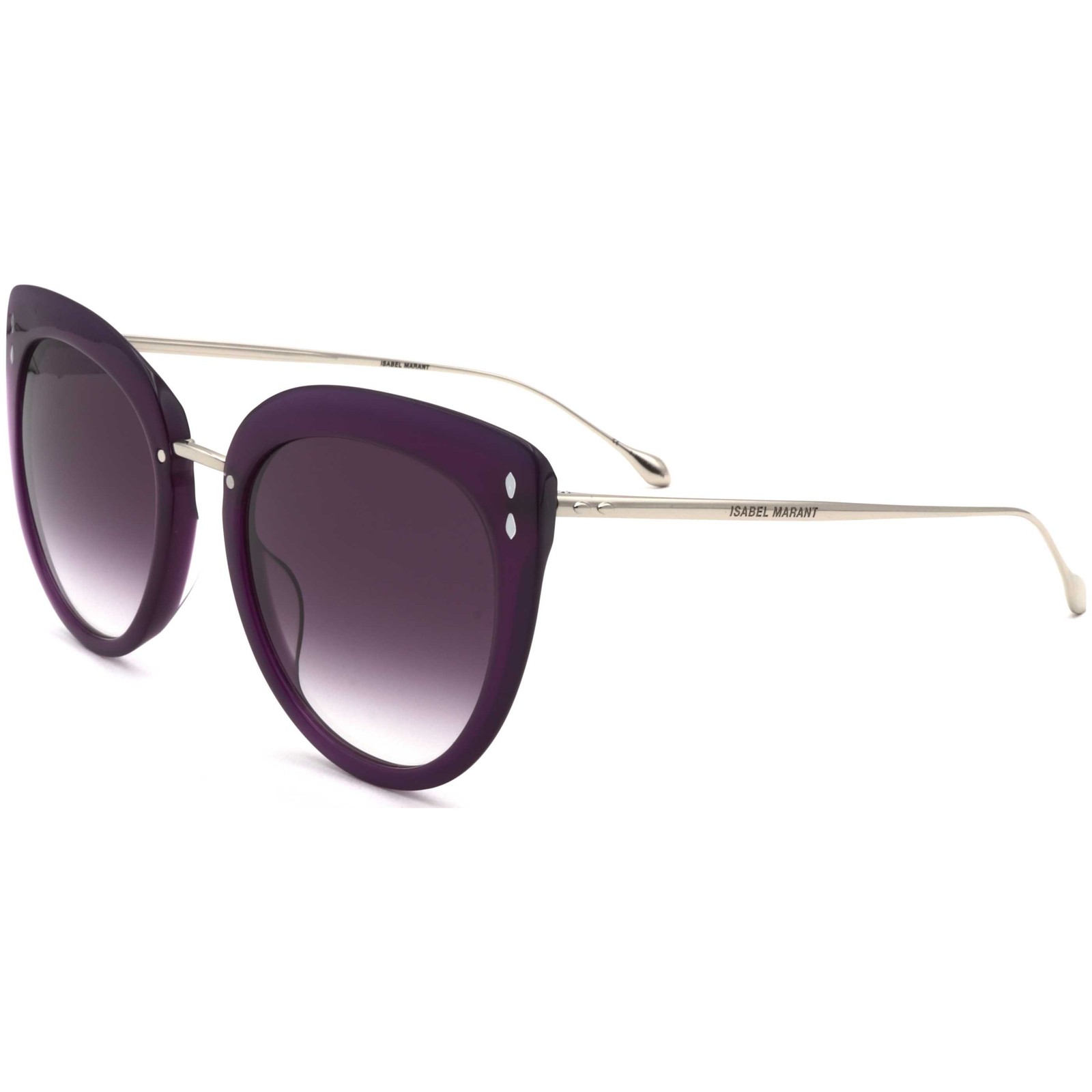 Isabel Marant Womens 55mm Violet Silver Sunglasses IM0084-G-S-4EN-55 11090₽