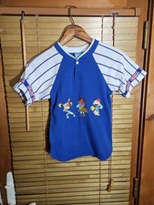 Vintage 90s 1997 Nickelodeon Rugrats Embroidered Characters Tee T Shirt 6T Baby