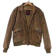 Vintage Geronimo Suede Leather Jacket Size Medium Mens