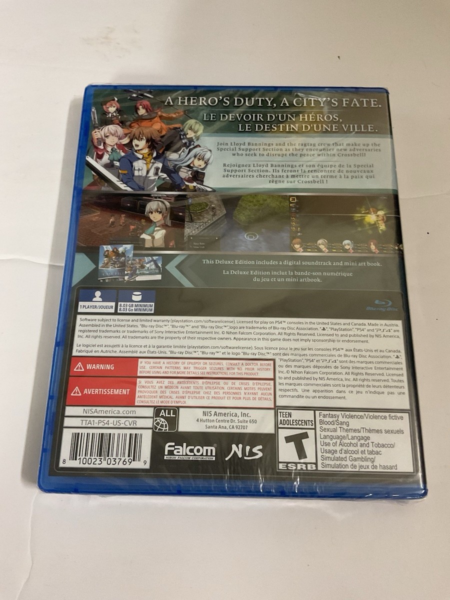 英雄伝説 蒼穹の軌跡 PLAYSTATION4 The Legend of Heroes: Trails to Azure PlayStation 4 Koei Tecmo America Corpor The Legend of Heroes: Trails to Azure Gets Trailer, Limited