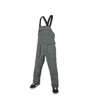 Volcom Roan Bib Overall Men's Snow Pants, Dark Grey, Medium