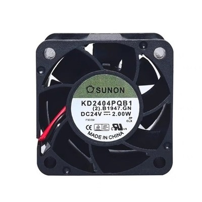   KD2404PQB1 DC24V 2.00W 4028 4CM 2-Wire Inverter Cooling Fan *tn