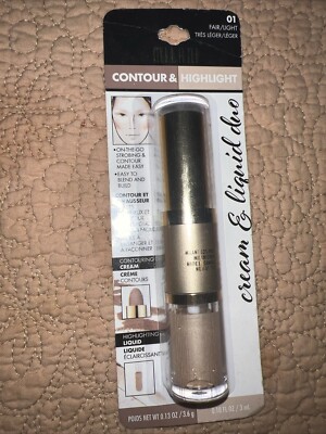Milani Contour & Highlight Cream & Liquid Duo in Fair/Light (01)