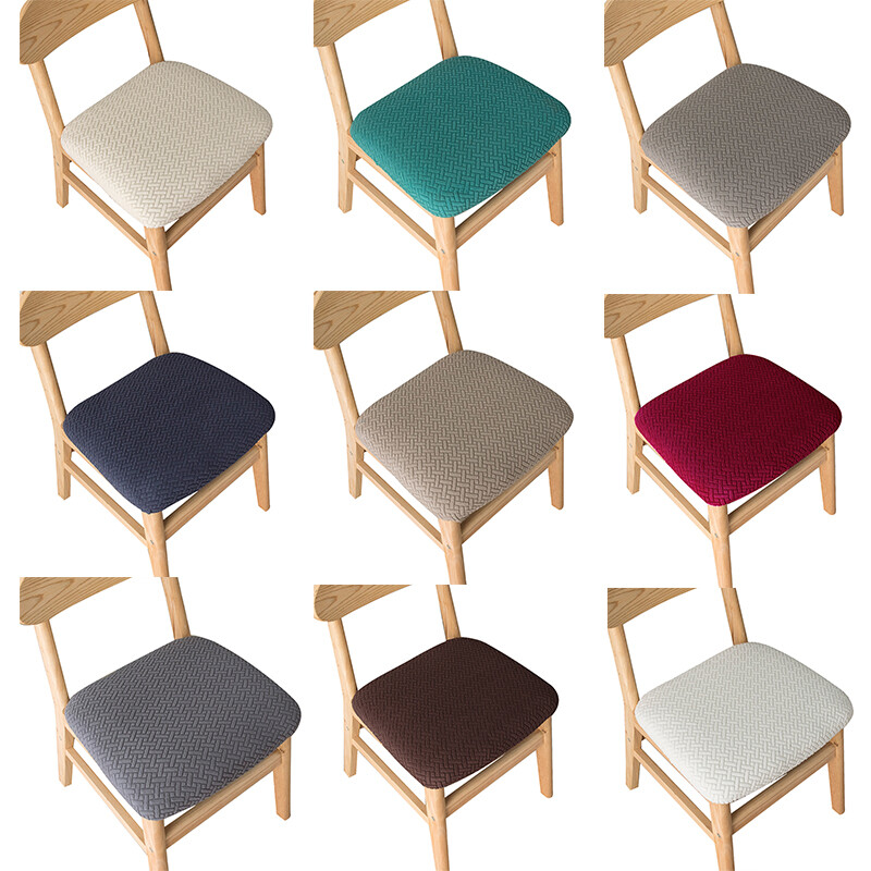 Modern Stretch Jacquard Chair Covers Dining Room Seat Cover Slipcover Protector eBay