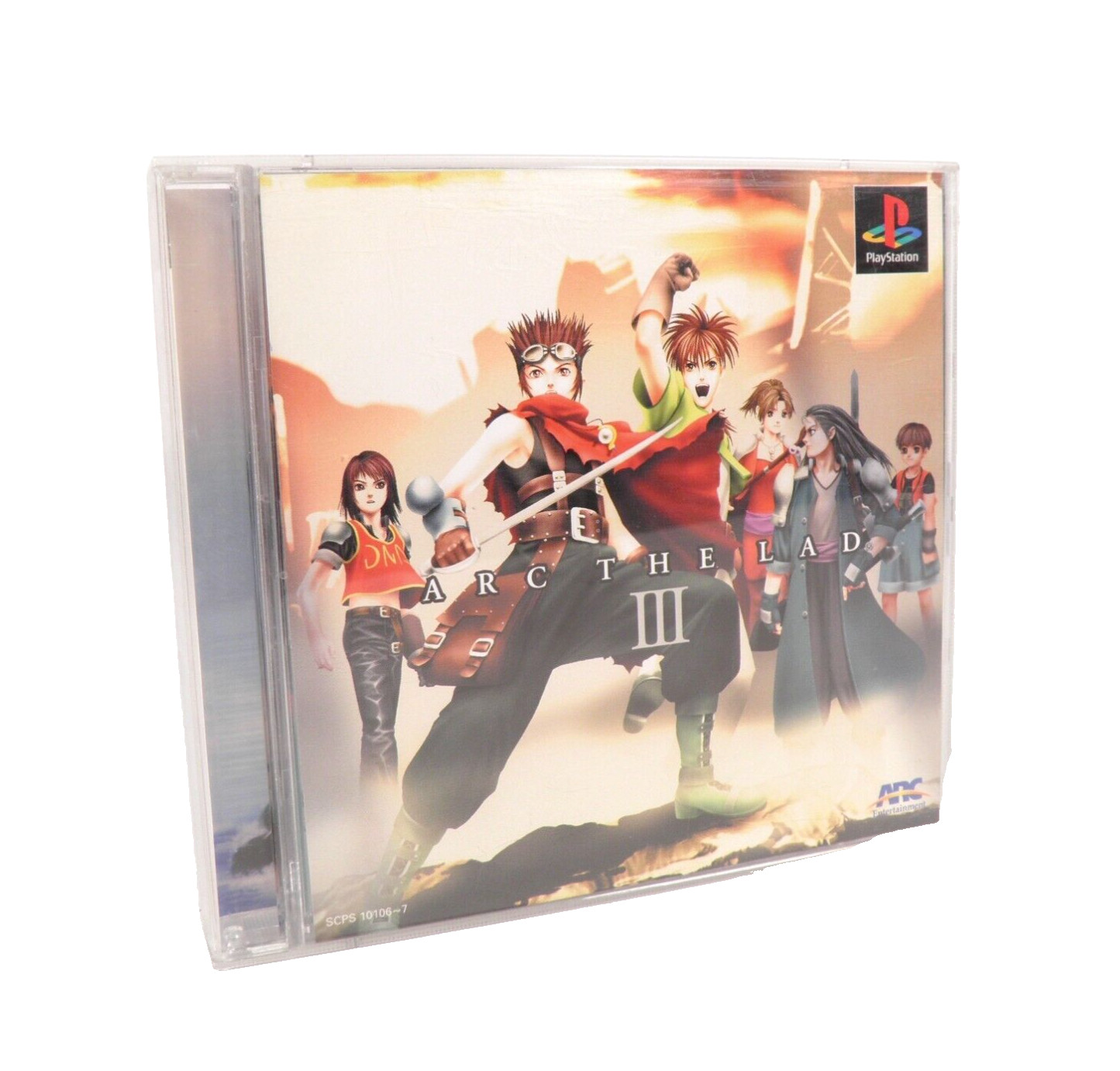 ARC THE LAD III 3 Sony Playstation PS1 Stickers Jap Japan (1)