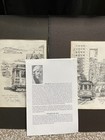 Set Of 2 Original Don Davey Prints Of San Fransisco  6.25” X  4.5” — photo 2