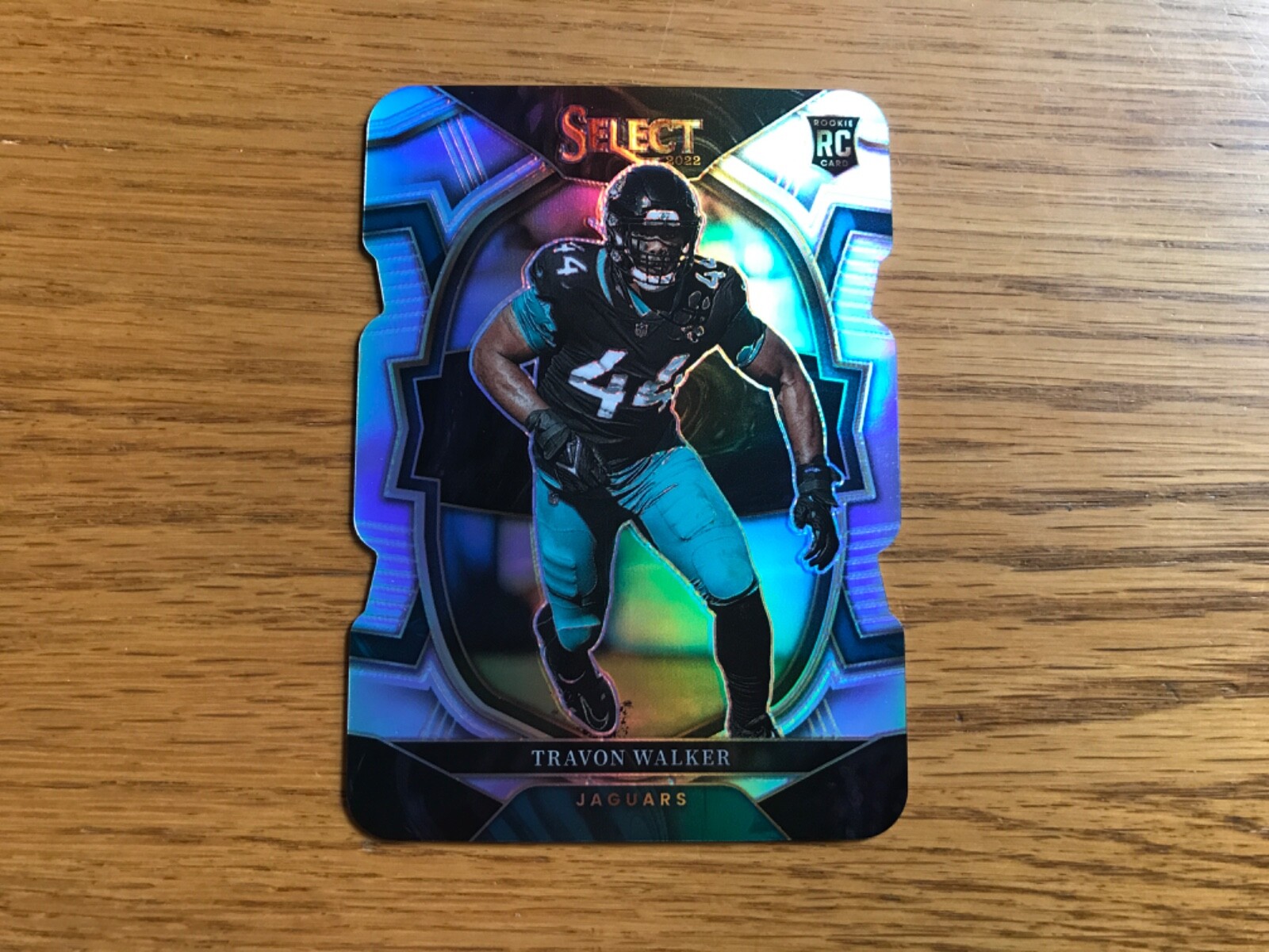 2022 Select Travon Walker Silver Prizm Die-Cut Concourse