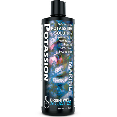 Brightwell Aquatics Potassion 500mL SPS Coral Liquid Ionic Potassium Supplement
