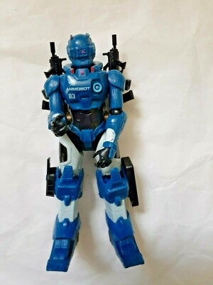 World PeaceKeepers 1:18 Figure Ammobot 03 Gi Joe Acid Rain Joy Toy