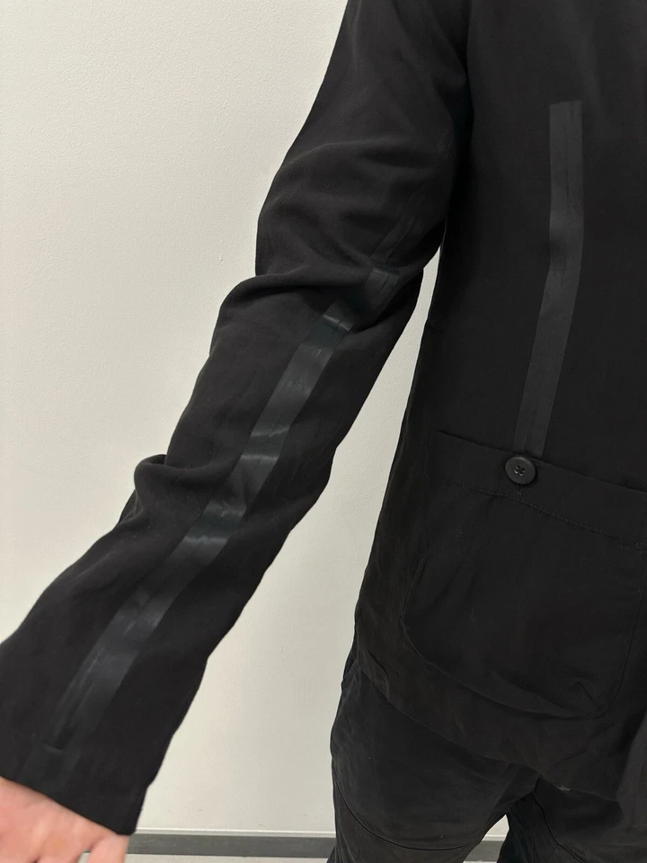 DDP First Aid To The Injured Men Blazer Jacket Linen Avant Garde Owens size 2 S - Image 3 of 4