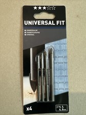 Image of Universal Fit 4 Piece Tile & Glass Drill Bit Set - 4, 5, 6, 8mm