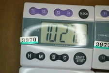 Fisherbrand 14-649-17 Four-Channel Countdown Alarm Digital Timer/Stopwatch