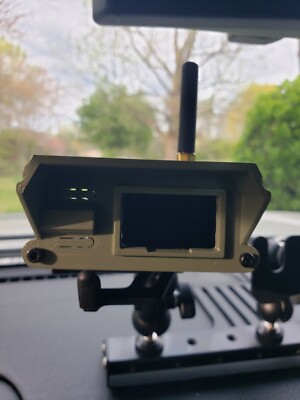 Custom Heltec V3 LoRa 32 {v3.1 & 3.2} Desktop & Vehicle Enclosure (MESHTASTIC)