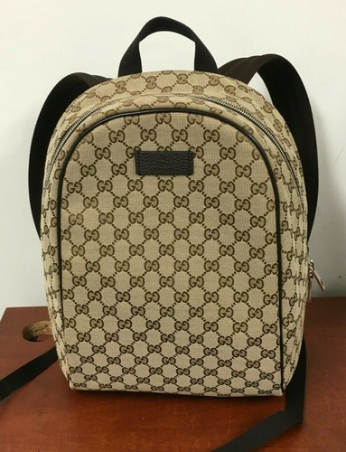 Gucci Top Handle Bag Backpack Logo 