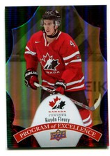 2016-17 UD Team Canada Program of Excellence Haydn Fleury Gold Card #POE-18