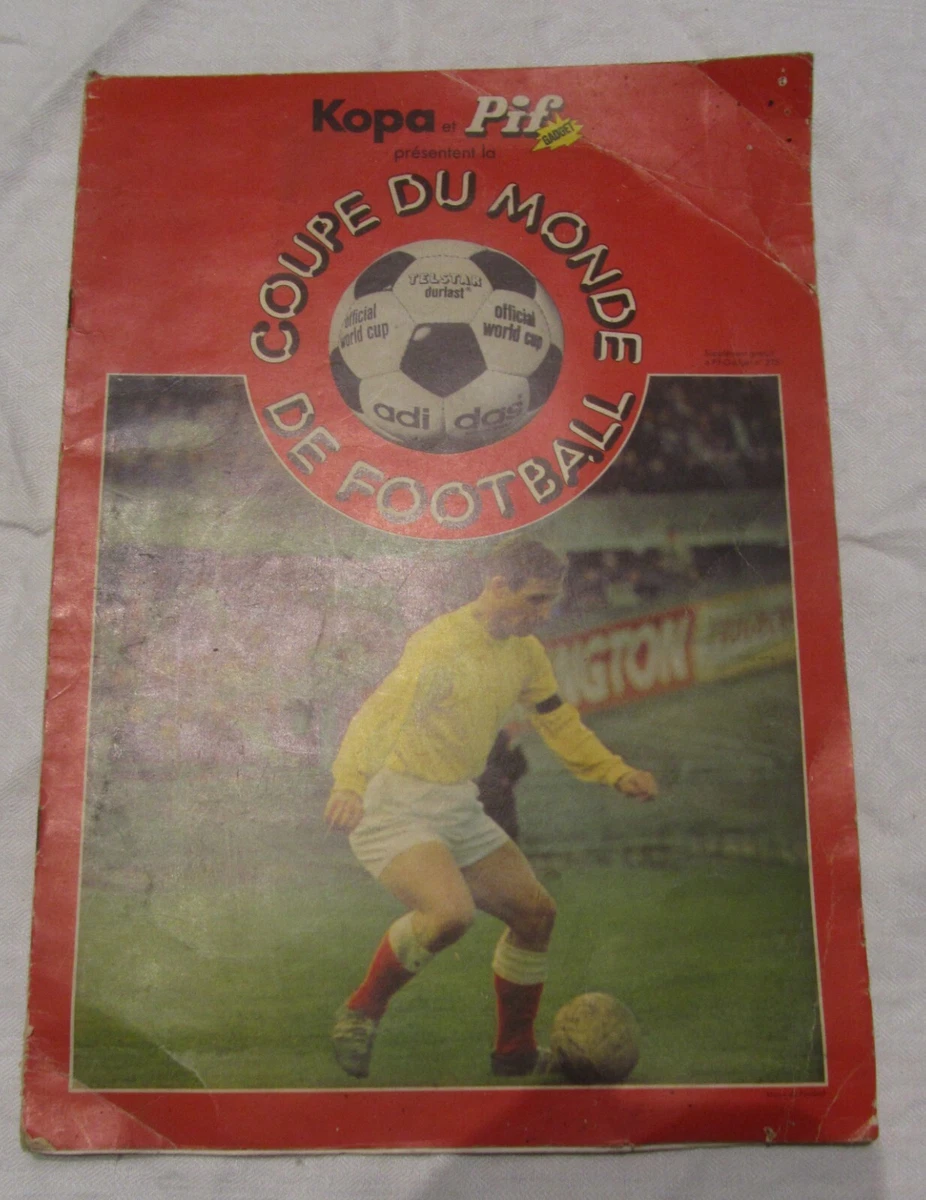 Album Pif Gadget - Collector Vignettes Coupe Du Monde De Football 1974