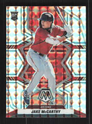 Jake McCarthy 2022 Panini Mosaic Silver Prizm Arizona Diamondbacks #203