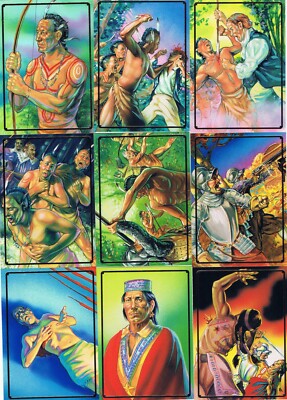 Native Americans by Bon Air in 1995. Singles List. Cards $1 +discounts+Inserts.