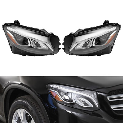 For 2016-2019 Mercedes-Benz GLC GLC300 Full LED Headlights