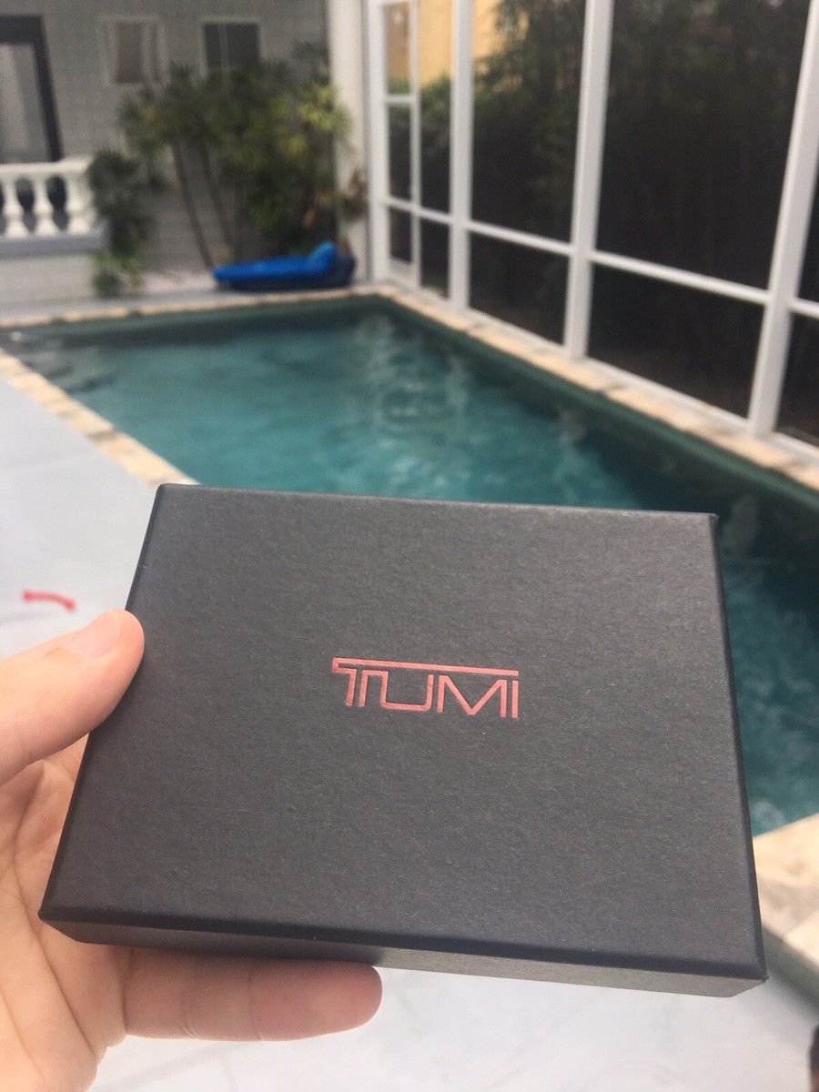 Tumi Men's Ticon Textured Double Billfold Wallet Brown 013256CPT
