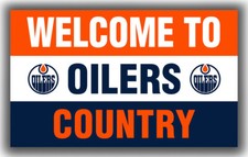 Edmonton Hockey Team Memorable Flag 90x150cm 3x5ft Oilers Country Best Banner