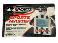 Excalibur ABC Sportsmaster Hand Held Game Electronic Encyclopedia NOS OPEN BOX