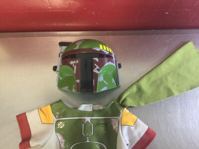 BOBA FETT ~ Build a Bear Costume ~ Clothes + Helmet Set ~ Star Wars