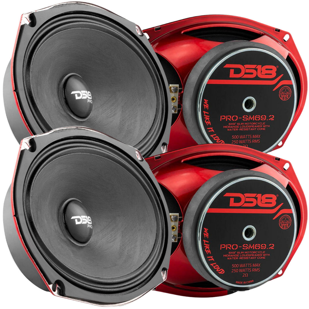 4x DS18 PRO-SM69.2 6x9