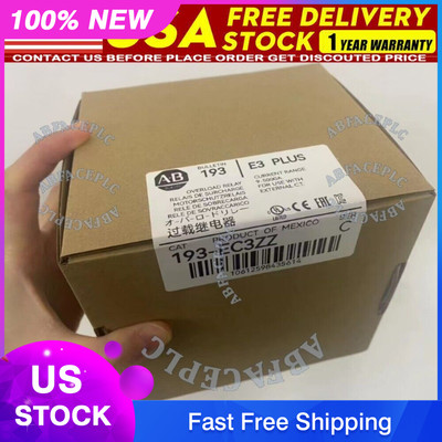 Brand New Allen Bradley 193-EC3ZZ AB E3 Plus 9-5000 A Overload Relay 193EC3ZZ