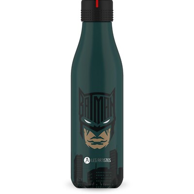 Les Artistes Paris: Bottle Up 500 ml  ''Bat'' Thermo-Trinkflasche aus Edelstahl