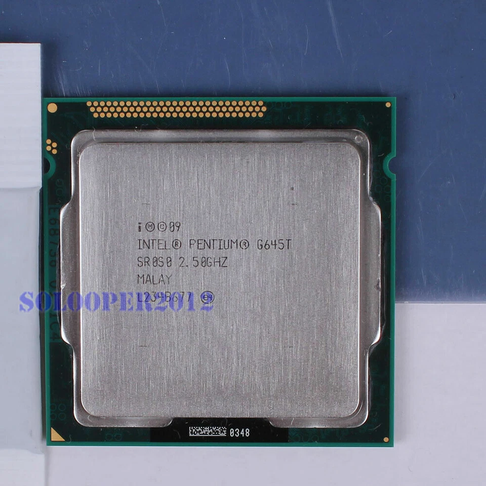 Intel Pentium Dual-Core G645T Processor 2.5GHz SR0S0 LGA 1155/Socket H2 CPU - Image 4 of 4