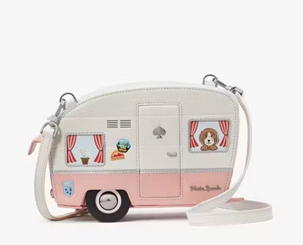 Bolso Bandolera Kate Spade 3D Day Tripper Camper VAN KG736 EN CAJA Coleccionable Nuevo con Etiquetas