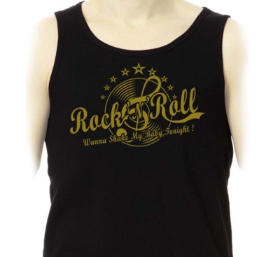 Marcel Rock'N Roll 50's Fifty Retro Rockabilly Rocker Sun Elvis Tank Top/