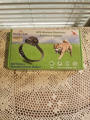 GPS WIRELESS DOG FENCE SYSTEM!! Electric Pet Fence