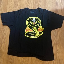 Karate Kid Cobra Kai Size 2X T Shirt Ripple Junction Double Sided Seep The Leg