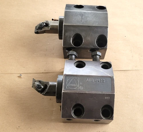TRUDEX # A118-8435 OKUMA 1-1/2" ID LATHE TURRET TOOL HOLDERS 80mm x 45mm
