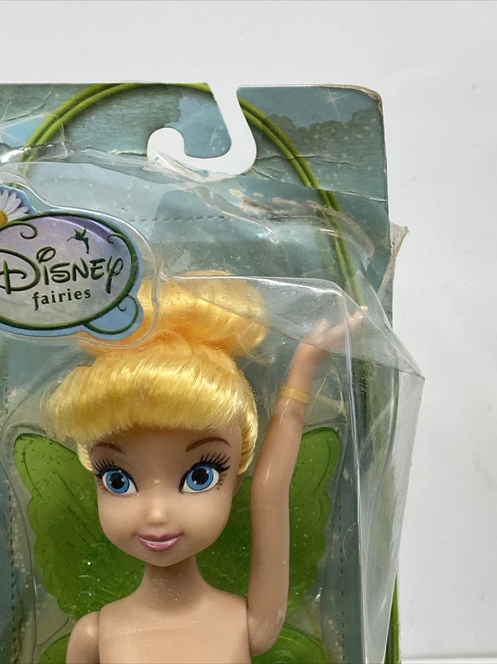 NEW DISNEY FAIRIES TINK 2012 Jakks Pacific Doll New In Box Tinkerbell 10" - Image 2 of 4