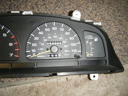1996 1997 Toyota 4Runner Pickup 286K Speedometer Gauge Cluster Speedo Tach V6 - Picture 9 of 13