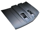 Ram Air Style Hood Dual Cowl for 88-98 Chevy GMC CK Series (Key Parts# 0852-033)