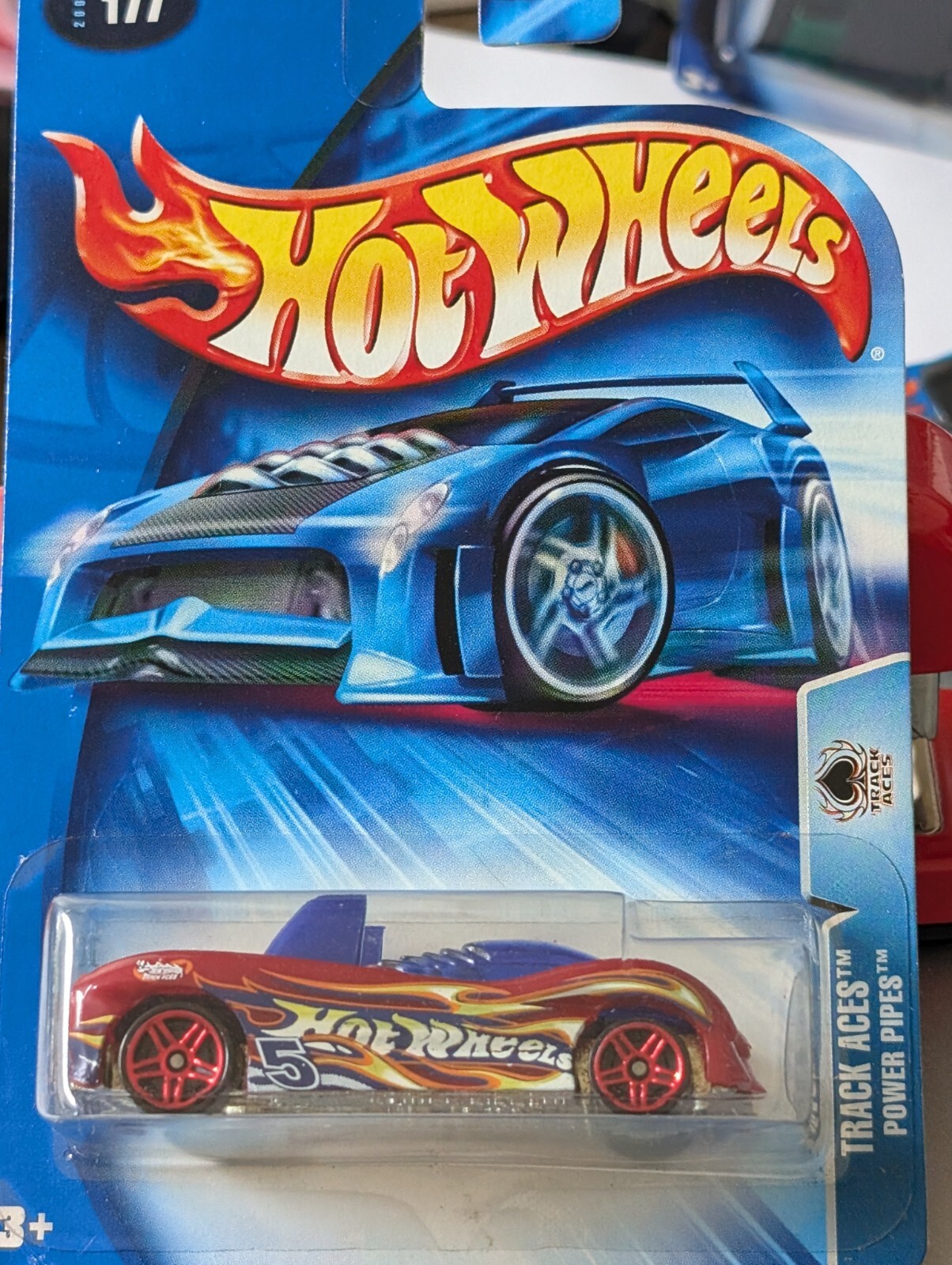Hot Wheels 2004 Power Pipes #177 Red