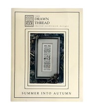 Drawn Thread Summer Into Autumn Cross Stitch Needlework Sampler Pattern Only